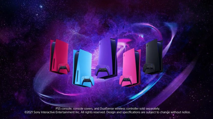Blue, Pink, and Purple PS5 Console Covers Arrive in June