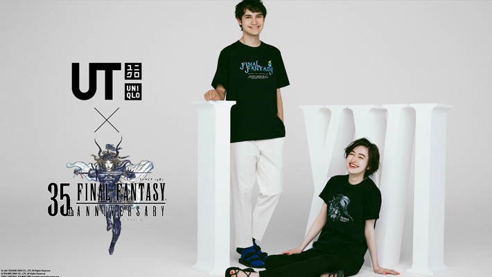 Final Fantasy 35th Anniversary T-Shirts UNIQLO