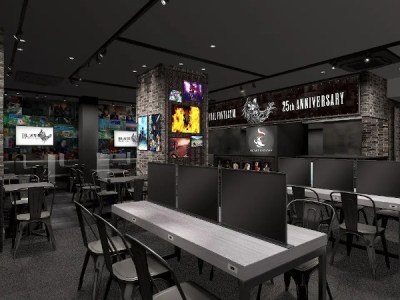 Final Fantasy VII FFVII 25th Anniversary Cafe