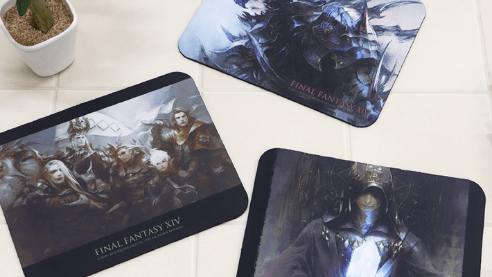 Final Fantasy XIV Glowing Mouse Mouse Pads