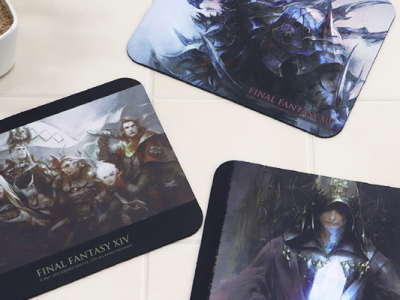Final Fantasy XIV Glowing Mouse Mouse Pads