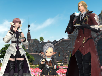 Final Fantasy XIV Tea Emote