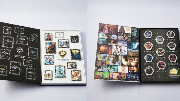 Kingdom Hearts 20th Anniversary Pin Sets Cost $135 Each a