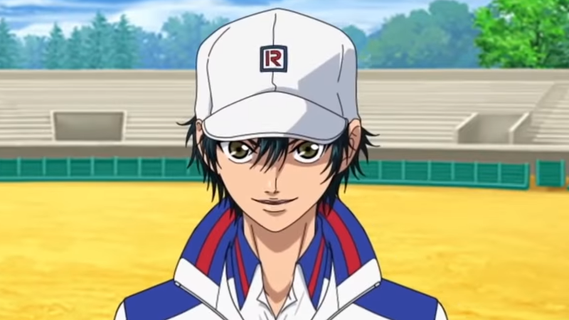 Ryoma Echizen in Nintendo Switch game The New Prince of Tennis Let's Go Daily Life from Rising Beat