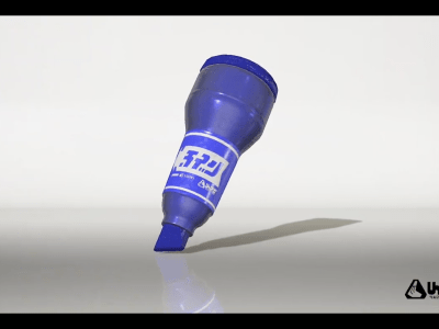 Splatoon 3 Angle Shooter Sub Weapon Detailed