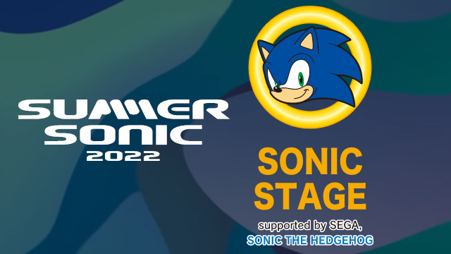 Summer Sonic 2022 - the Tokyo venue will have a stage with Sega's hedgehog