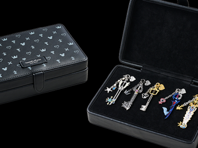 Kingdom Hearts Keyblade Fastener Charm Collection