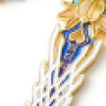 Kingdom Hearts Keyblade Fastener Charm Ultima Weapon