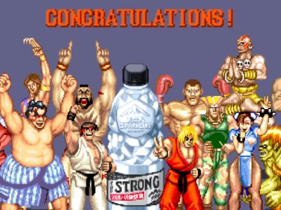 Street Fighter Suntory Strong