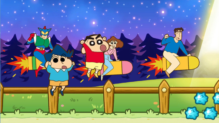 Crayon Shin-Chan The Storm Called Flaming Kasukabe Runner coming to PC Steam