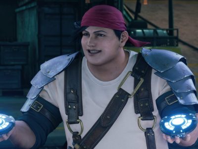 FFVII Remake Concept Art Shows Wedge and His Weapons 1