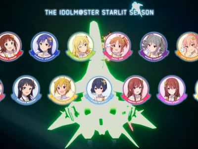 Ace Combat 7 - 3rd Anniversary Update - The Idolmaster Starlit Season emblems