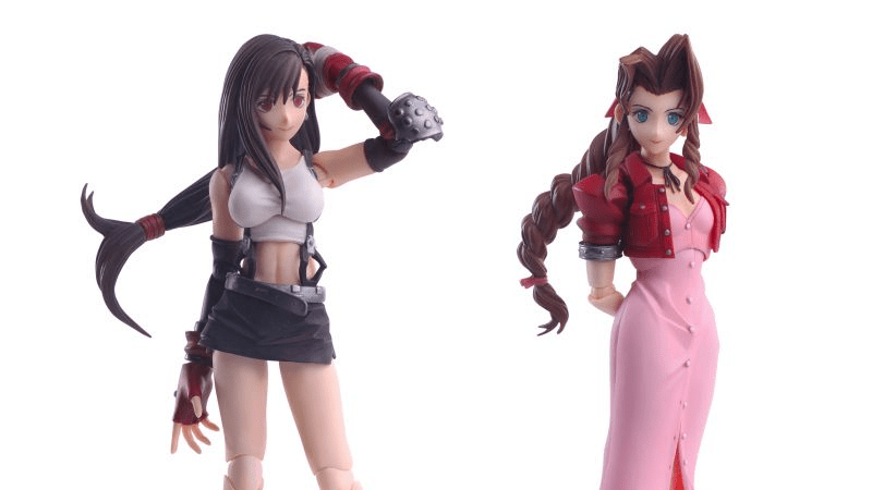 FFVII Tifa and Aerith Bring Arts action figures have NFT