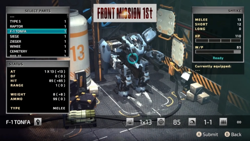 Front Mission Remakes