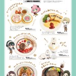 spy x family sweets paradise menu