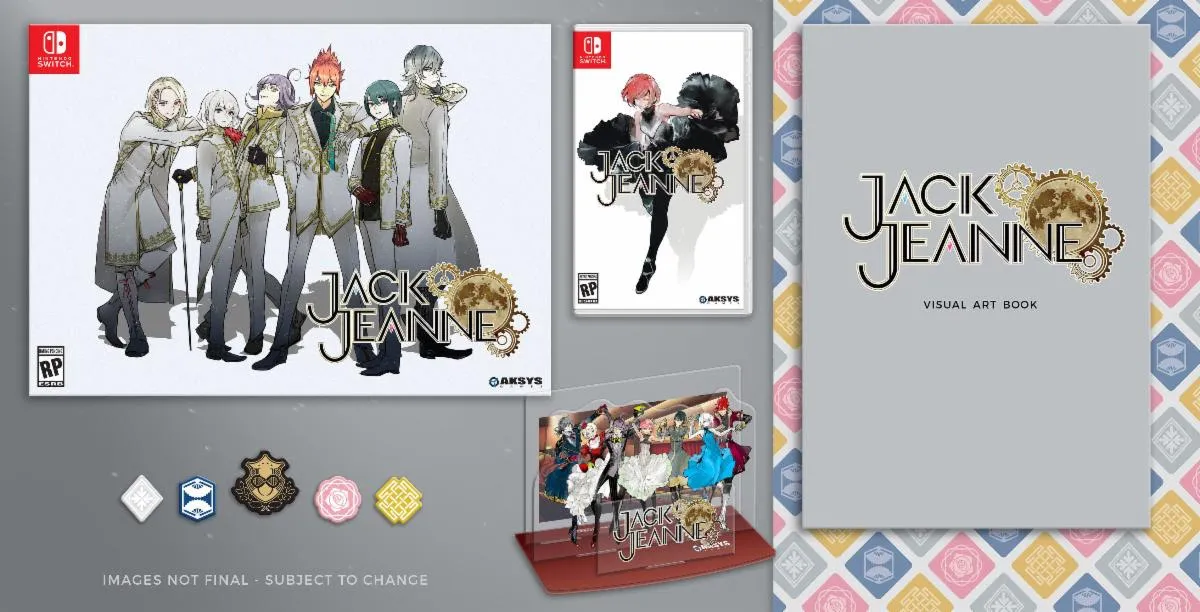 Aksys Will Offer Three Jack Jeanne Limited Edition Options