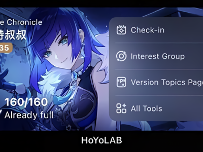 Genshin Impact Battle Chronicle Widget Released for Mobile Devices Resized
