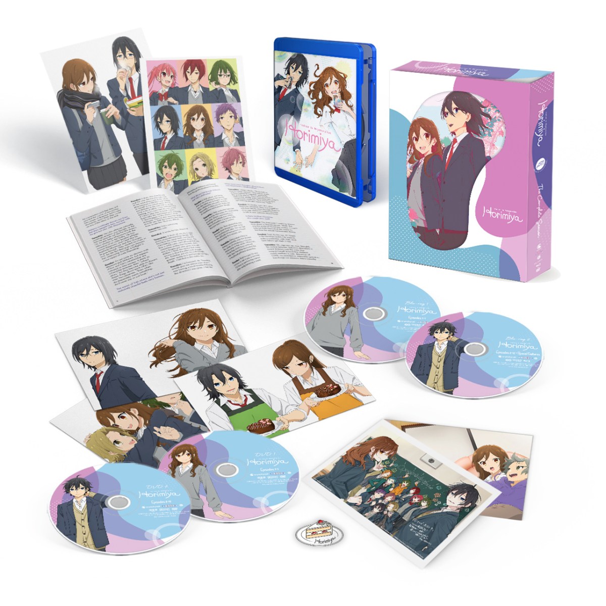 Horimiya and Love After World Domination DVD & Blu-ray Releases Set