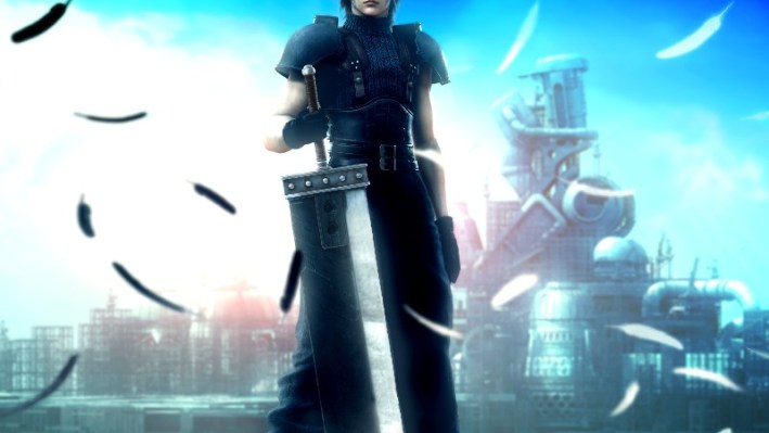 Next FFVII Remake Wallpaper Features Zack from Crisis Core
