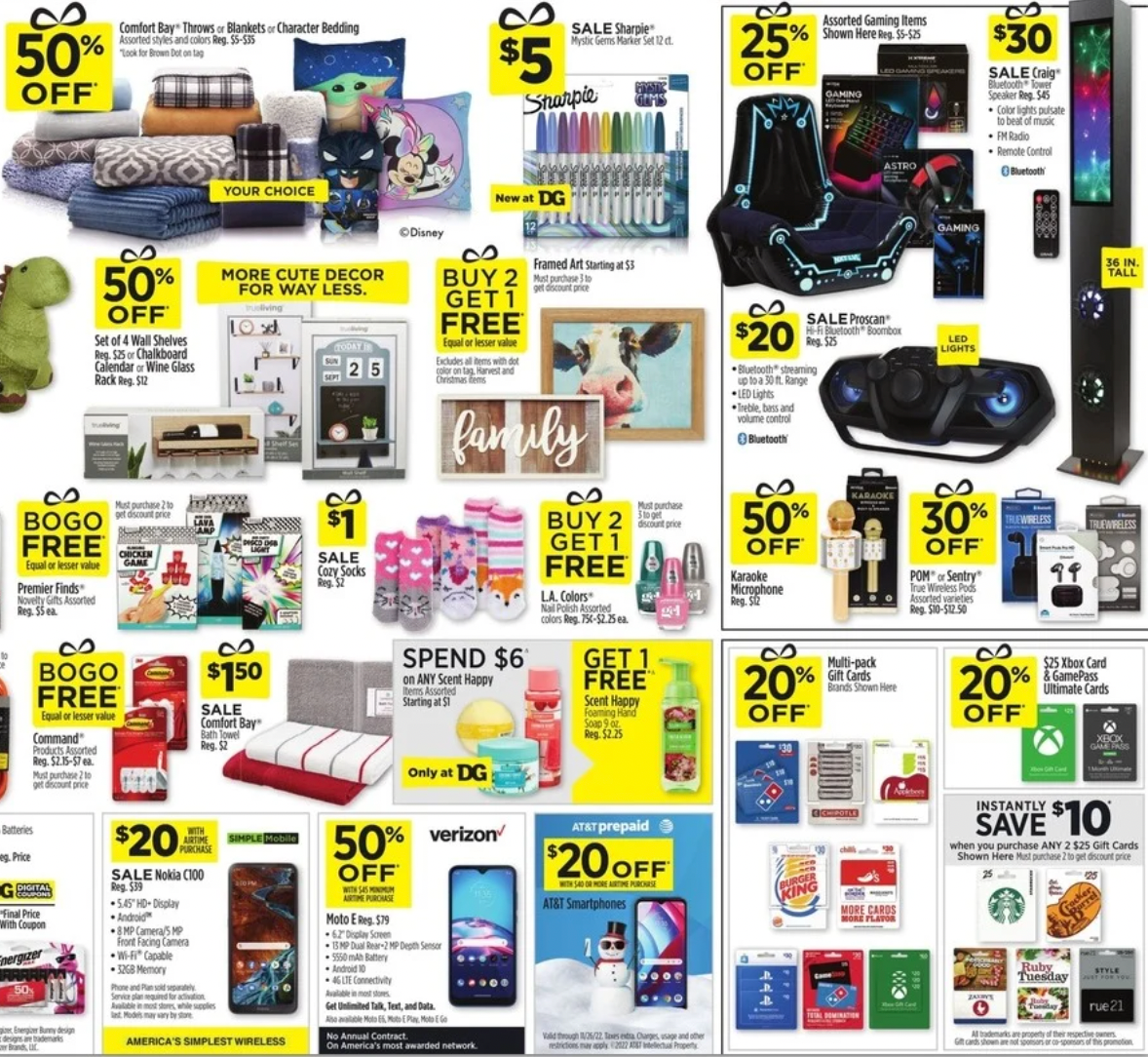As in previous years, Dollar General will offer discounts on PlayStation and Xbox gift cards during Black Friday 2022.