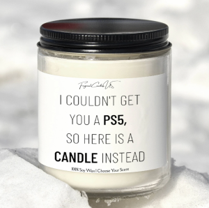 PS5 candle