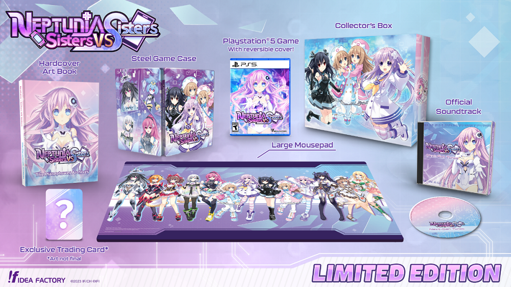 neptunia sisters vs sisters limited edition release date