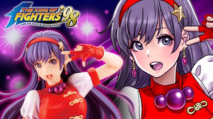 The next one of the KOF Kotobukiya Bishoujo figures is Athena Asamiya, and the statue will appear in June 2023 in Japan.
