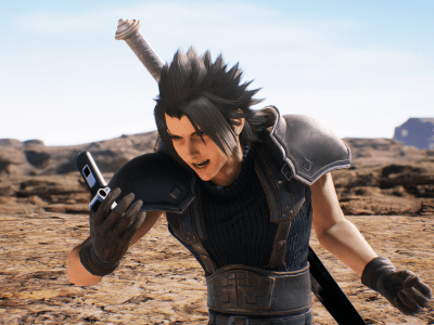 Crisis Core FFVII's Zack Fair Appears Alongside Twitter Likes