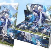 The boxart and pack design of the 20th Final Fantasy TCG set, Dawn of Heroes