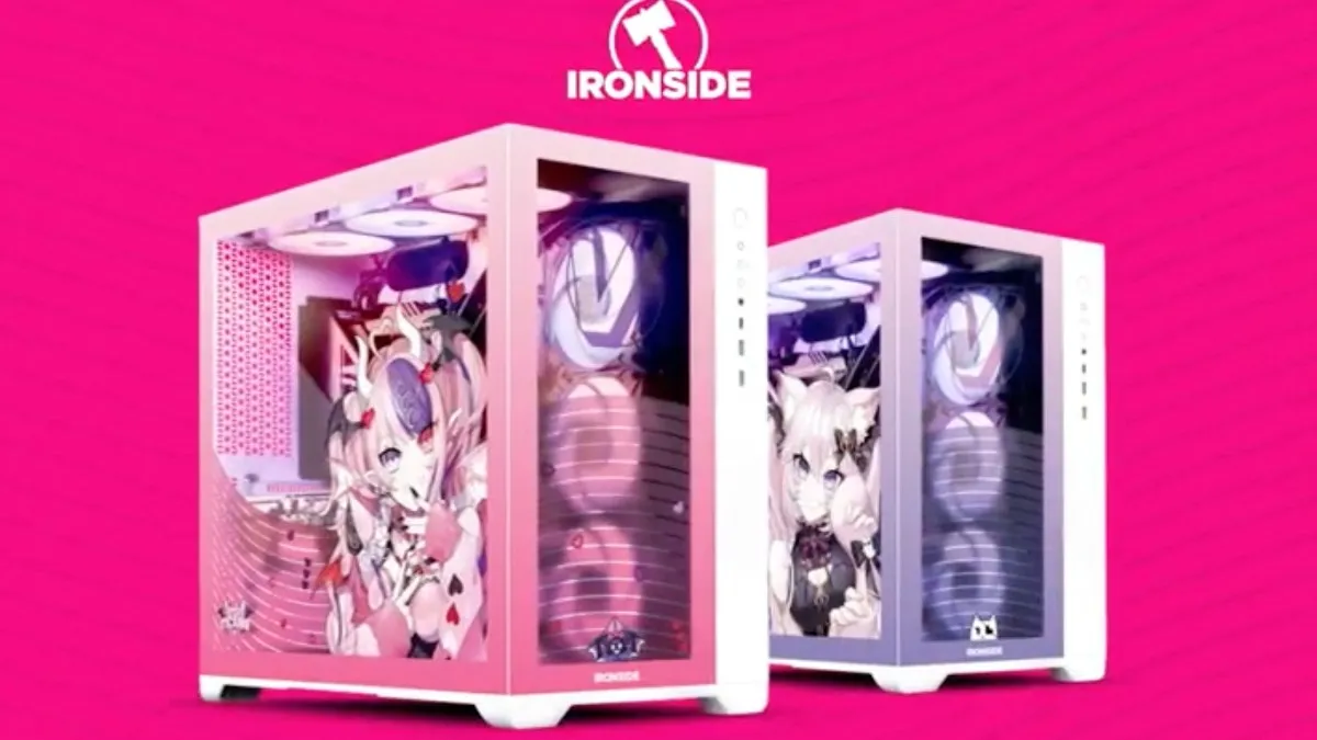 Ironside VShojo PC Case Designs Include Ironmouse and Nyatasha Nyanners