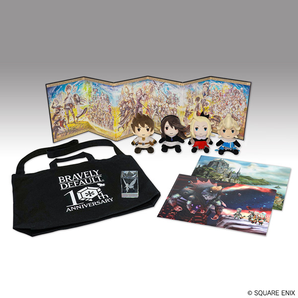 Bravely Default 10th Anniversary Goods Include Plushies and Art Screens -  Siliconera