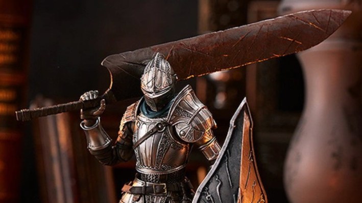 New Demon’s Souls Fluted Armor Figure is a Figma with a Meat Cleaver