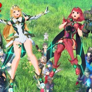 All of the Xenoblade Chronicles 2 characters appear in a new official wallpaper designed to celebrate its fifth anniversary