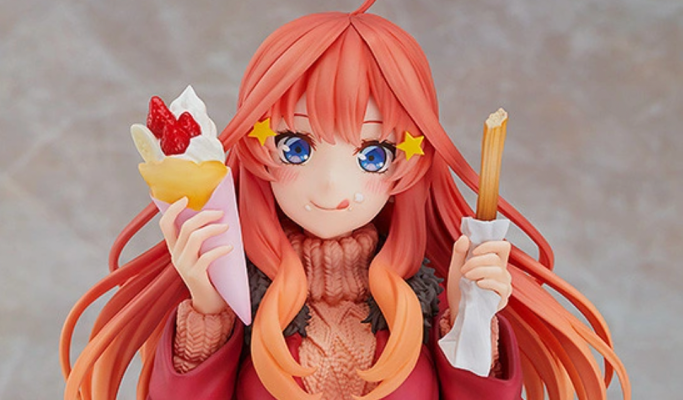 The Quintessential Quintuplets Itsuki Nakano Date Style Figure Comes Bearing Snacks
