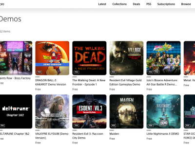 People can now more easily find game trials on the PS5, as the PlayStation Store offers a demo section