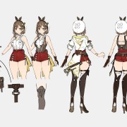 See the Atelier Ryza 3 Playable Characters’ 3D Models and Art