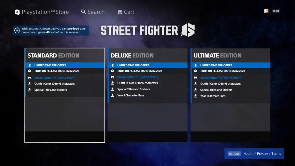 Street Fighter 6 Release Date Leaked on PlayStation Store 1