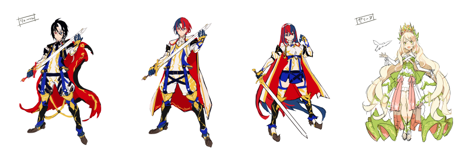 Alear and Celine Were the First Fire Emblem Engage Characters Drawn