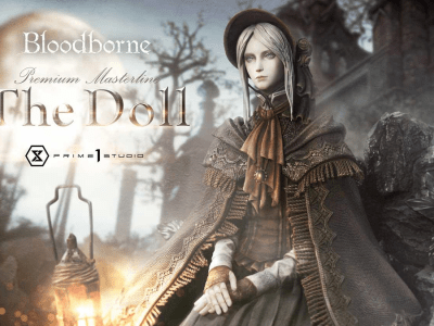 Bloodborne doll figure