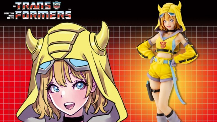 Bumblebee Will Join the Transformers Bishoujo Figure Line in August