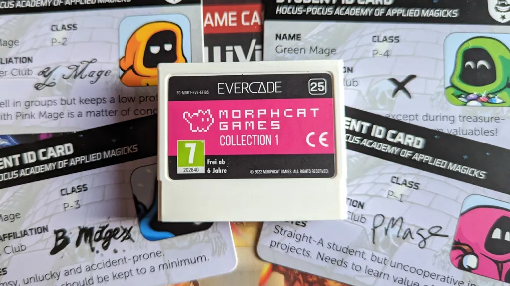 morphcat games collection 1 cartridge blaze entertainment handheld
