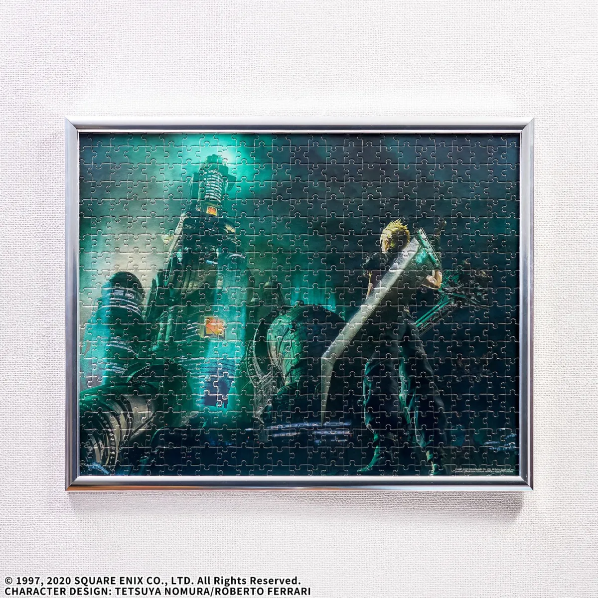 Final Fantasy VII Jigsaw Puzzle Designs Feature Aerith, Cloud, and Tifa 1