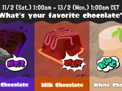 February 2023 Splatoon 3 Splatfest Involves Chocolate