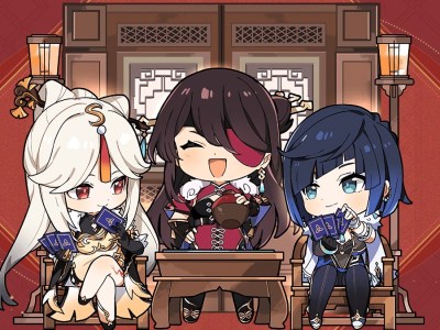 Genshin Impact Lantern Rite Stickers Feature Ganyu, Yaoyao, Zhongli