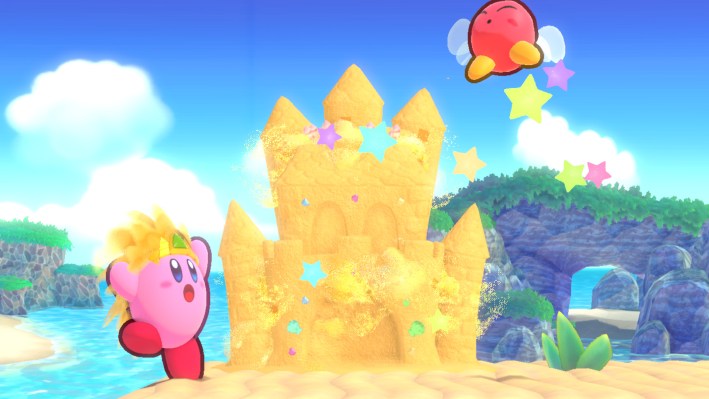 Kirby's Return to Dream Land Deluxe Copy Abilities Include Sand and Festival
