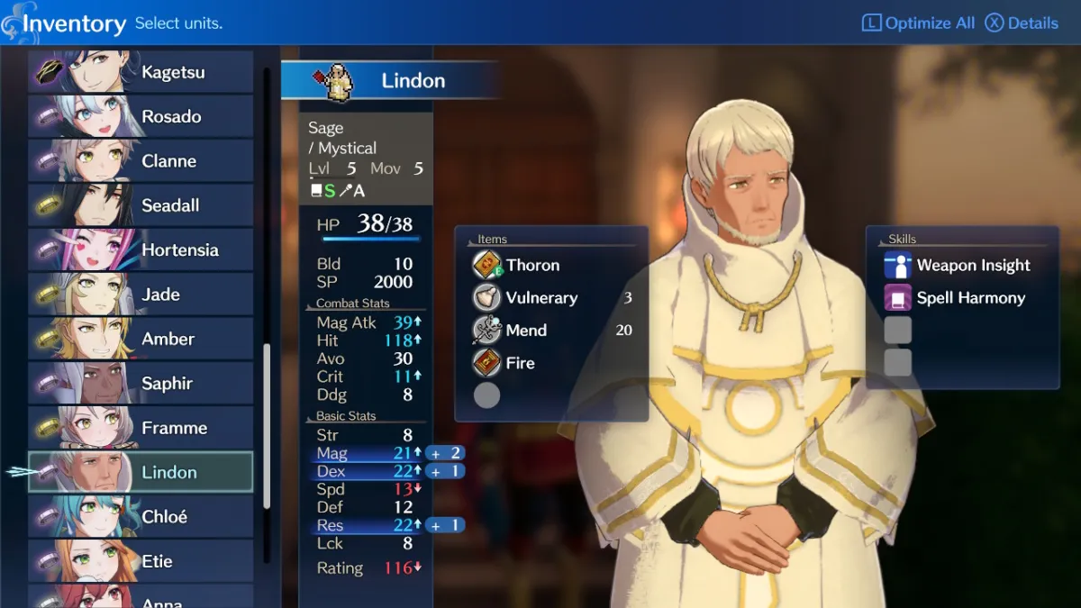 These Are the Worst Fire Emblem Engage Characters Lindon