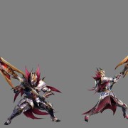 Monster Hunter Rise Sunbreak Malzeno Armor and Equipment ‘Vampire Knight’ Design Detailed weapons