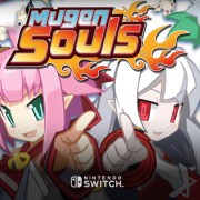 Key art of the Switch port of Mugen Souls, featuring several characters within the game