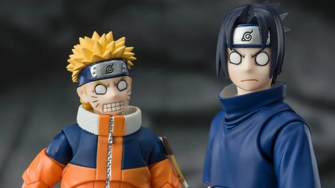 Naruto and Sasuke SH Figuarts Figures Revealed