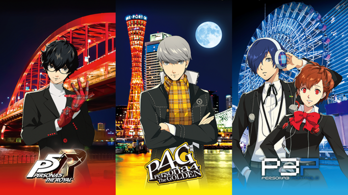Get a Peek at the Persona 3, 4, and 5 Journey to Kobe Event Artwork